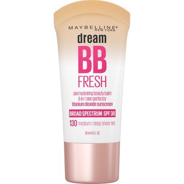 Maybelline Dream BB Fresh Medium/Deep Sheer Tint Sunscreen Cream, 1 oz