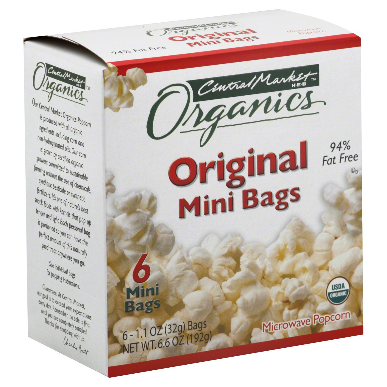 Central Market Organics Original Mini Bags Microwave Popcorn Shop