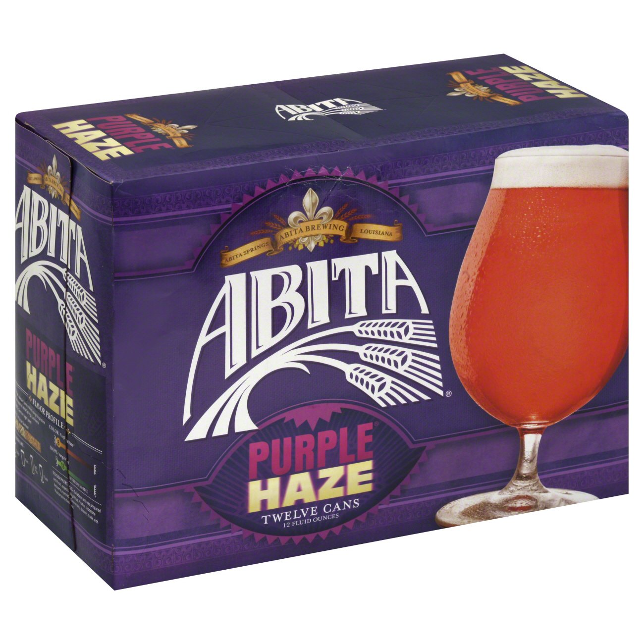 Abita Purple Haze Lager Beer Cans Shop Beer At H E B