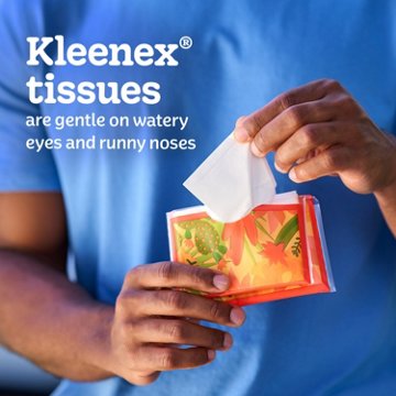 Kleenex Slim Wallet Facial Tissues 3 Ply, 1 ct