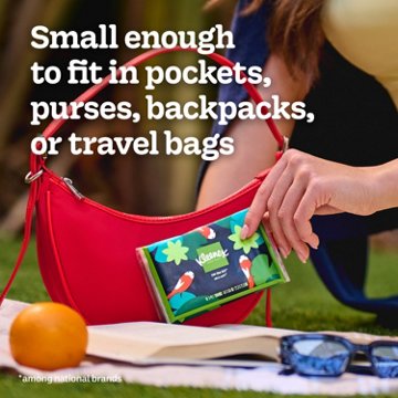 Kleenex Slim Wallet Facial Tissues 3 Ply, 1 ct