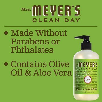 Mrs. Meyer's Clean Day Apple Scent Liquid Hand Soap