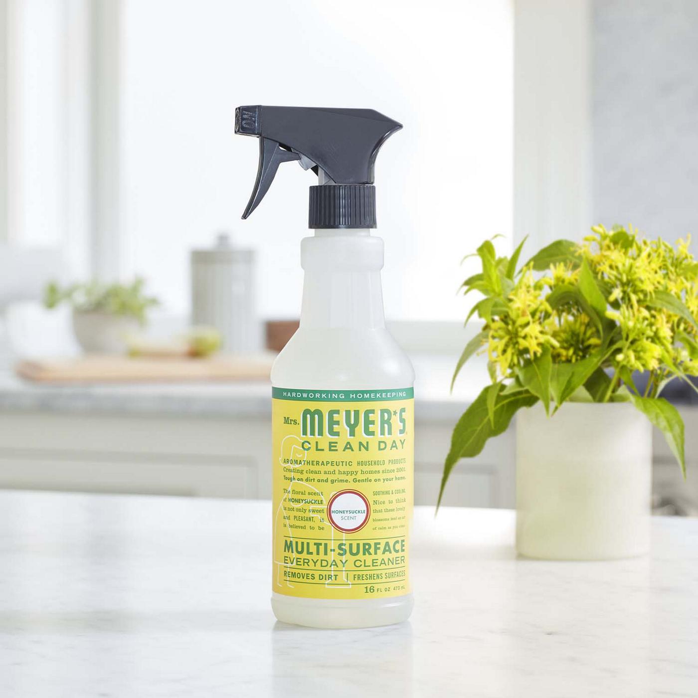 Mrs. Meyer's Clean Day Honeysuckle Multi Surface Cleaner Spray; image 3 of 6