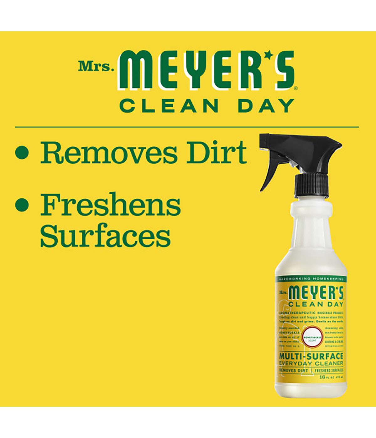 Mrs. Meyer's Clean Day Honeysuckle Multi Surface Cleaner Spray; image 4 of 6