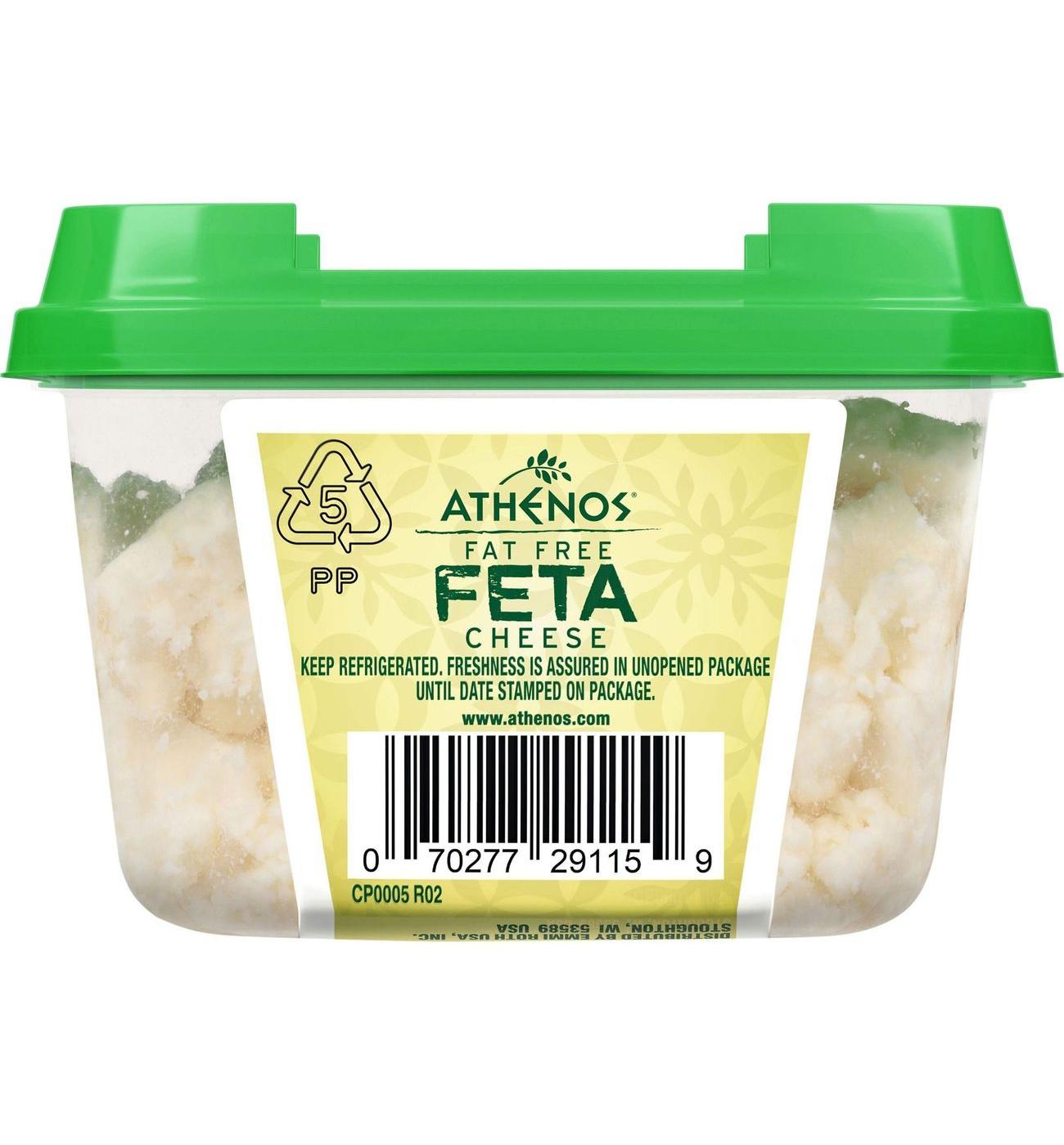 Athenos Fat Free Feta Cheese Crumbles; image 2 of 11