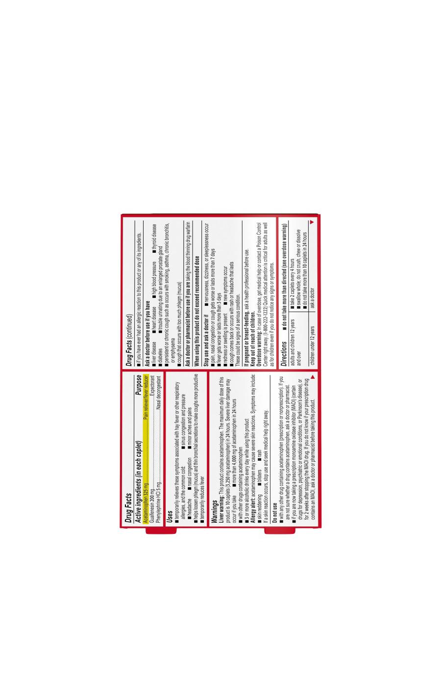 Tylenol Sinus Severe Daytime Caplets; image 5 of 6