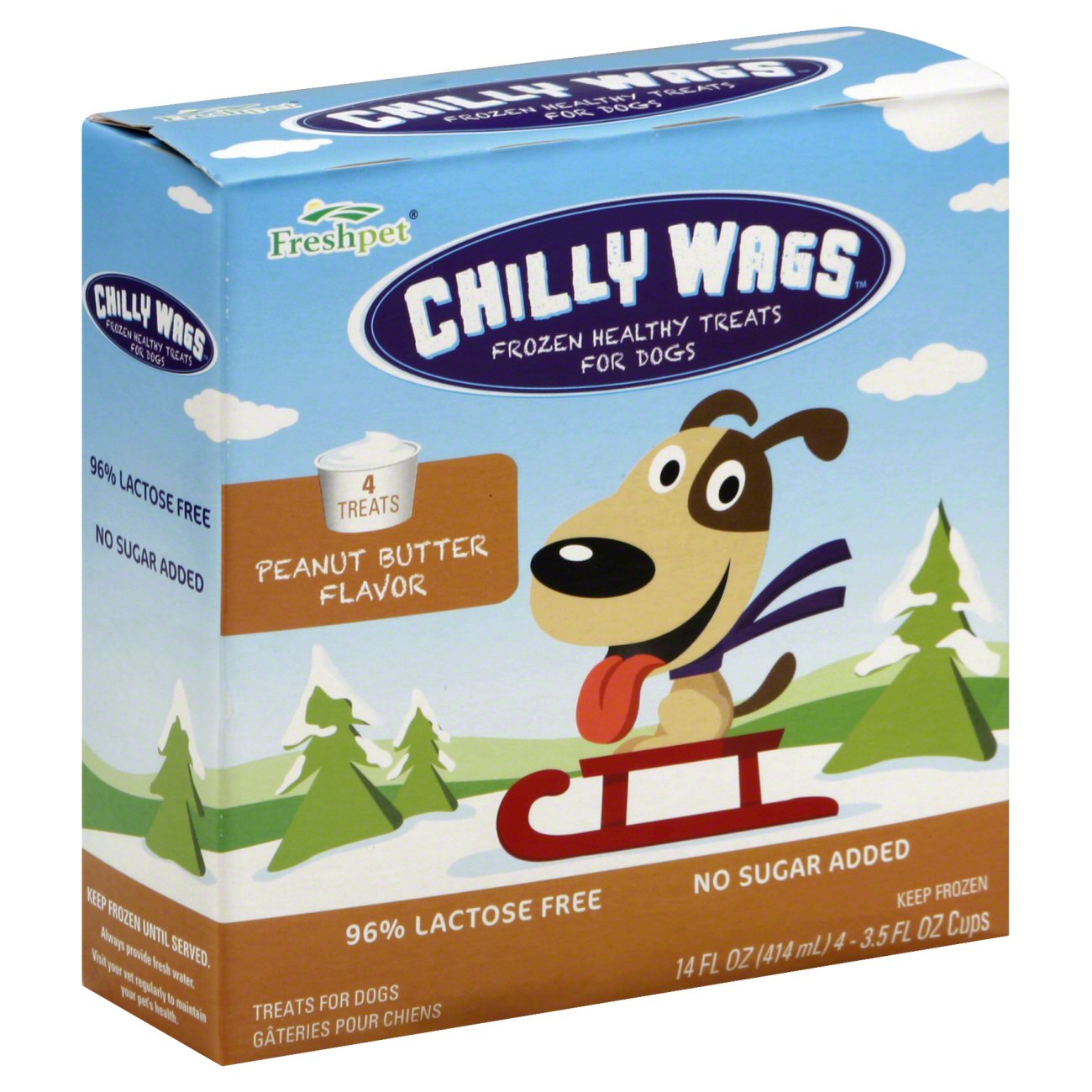 Freshpet Chilly Wags Peanut Butter Flavor Frozen Treats for Dogs Shop