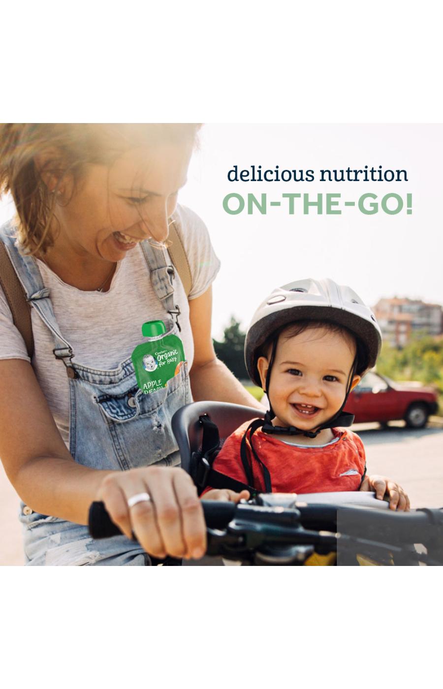 Gerber Organic for Baby Pouch - Apple Peach; image 8 of 8