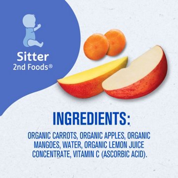 Gerber Organic for Baby Wonderfoods Pouch - Carrot Apple & Mango
