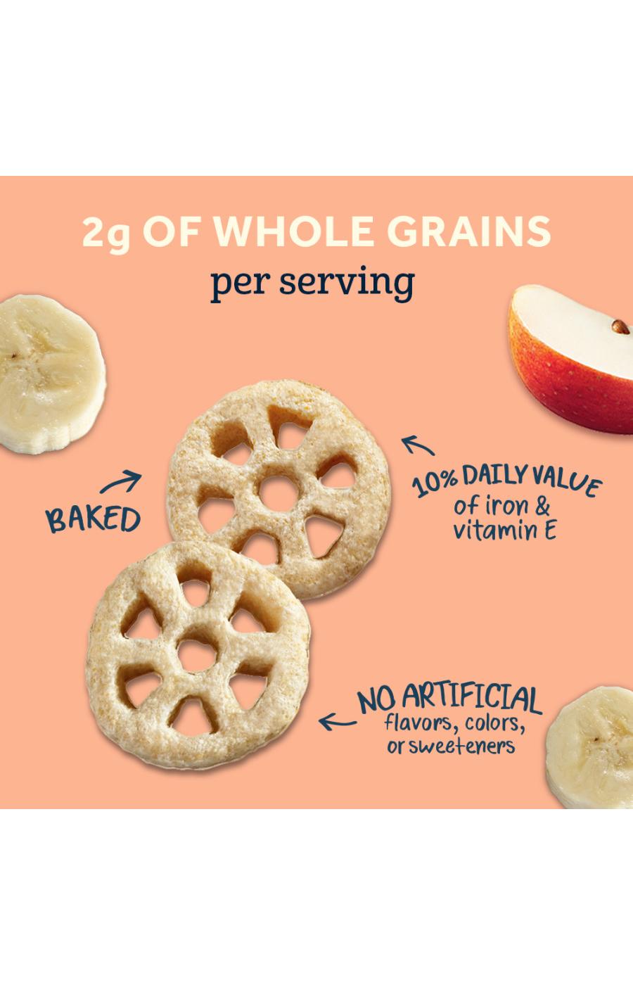 Gerber Snacks for Baby Teether Wheels Banana Cream Shop Toddler