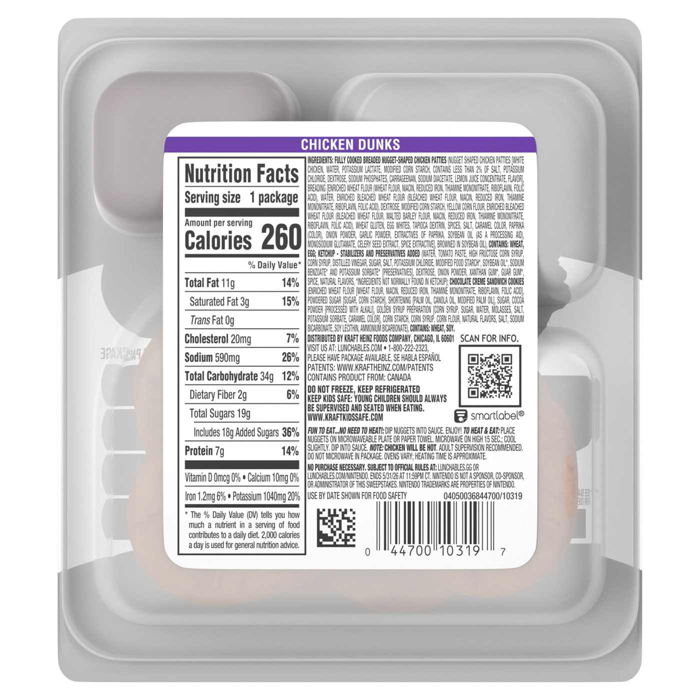 Lunchables Lunch Combinations Chicken Dunks; image 4 of 5