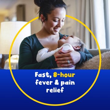 Advil Children's Pain Reliever and Fever Reducer, Dye Free Liquid Children's Ibuprofen for Pain Relief, White Grape
