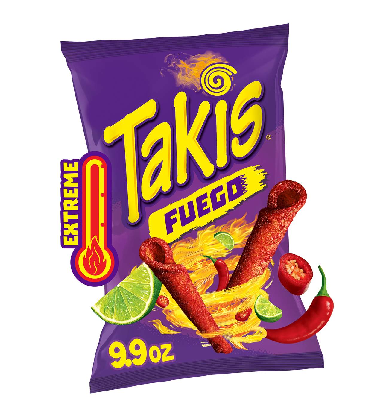 Takis Fuego Rolled Tortilla Chips; image 3 of 7