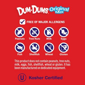 Dum-Dums Original Mix Pops, 300 pc