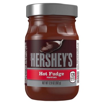 Hershey's Hot Fudge Topping Baking Supplies Jar, 12.8 oz