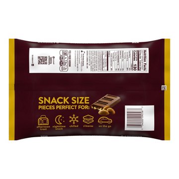 Hershey's Milk Chocolate With Almonds Snack Size Candy Bag
