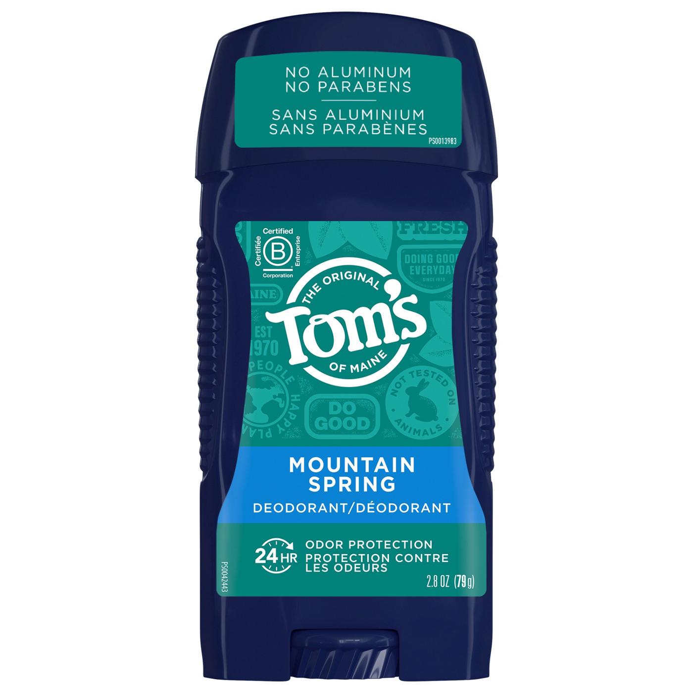 Tom's of Maine Mountain Spring Deodorant Stick; image 1 of 9