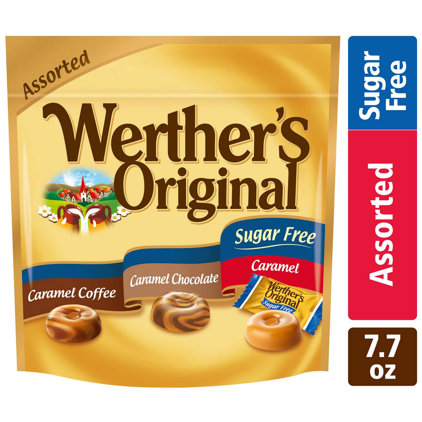 Werther's Original Hard Sugar Free Assorted Caramel Candy; image 4 of 6