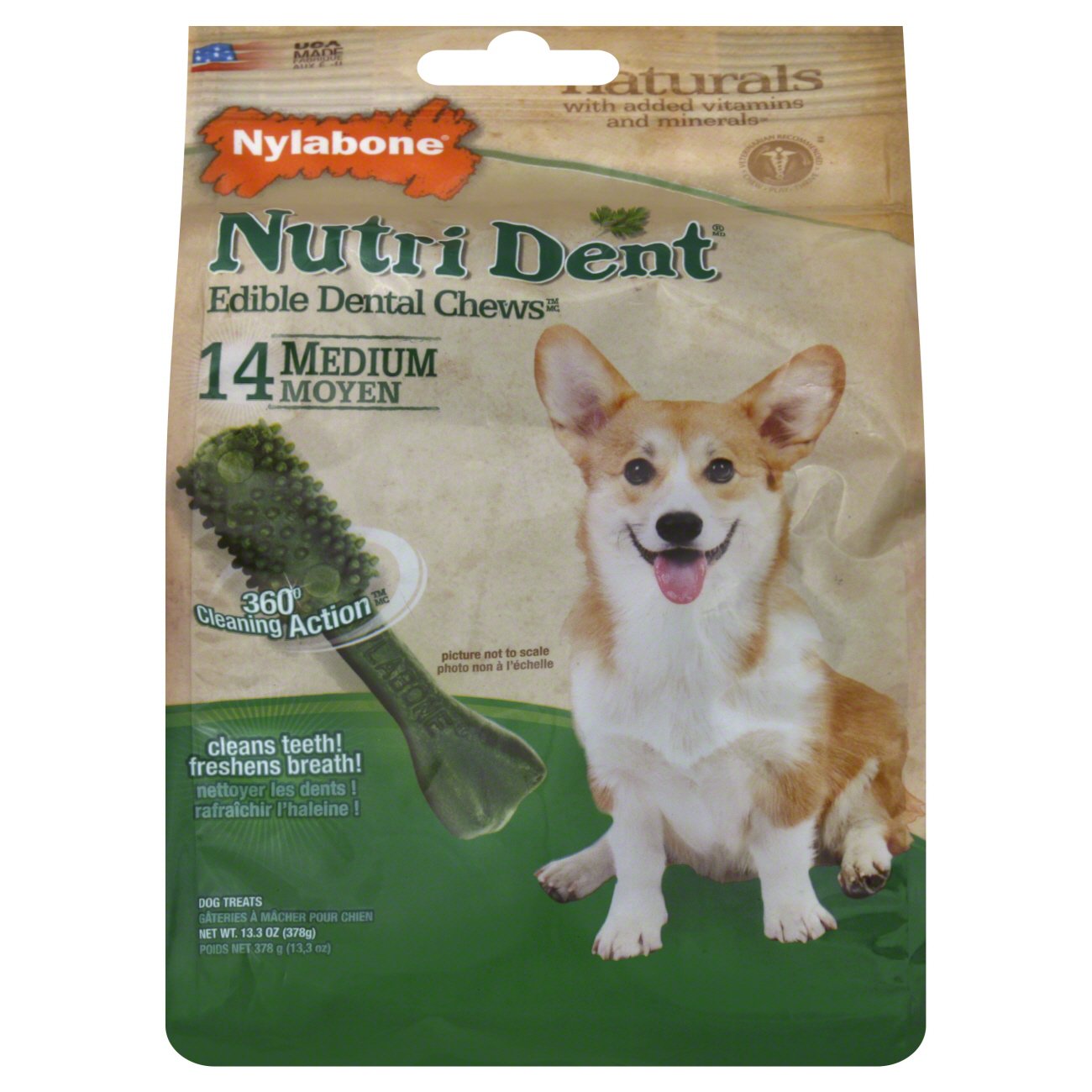 Nylabone Nutri Dent Medium Edible Dental Chews Dog Treats Shop Dogs