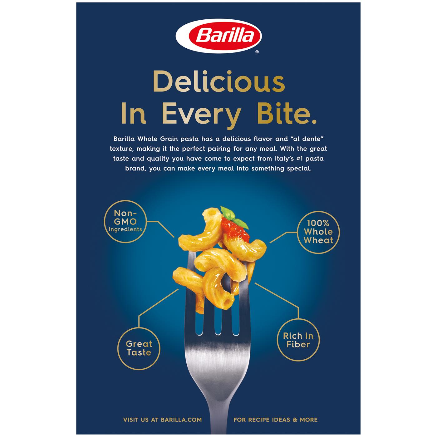 Barilla Whole Grain Elbows Pasta; image 5 of 6
