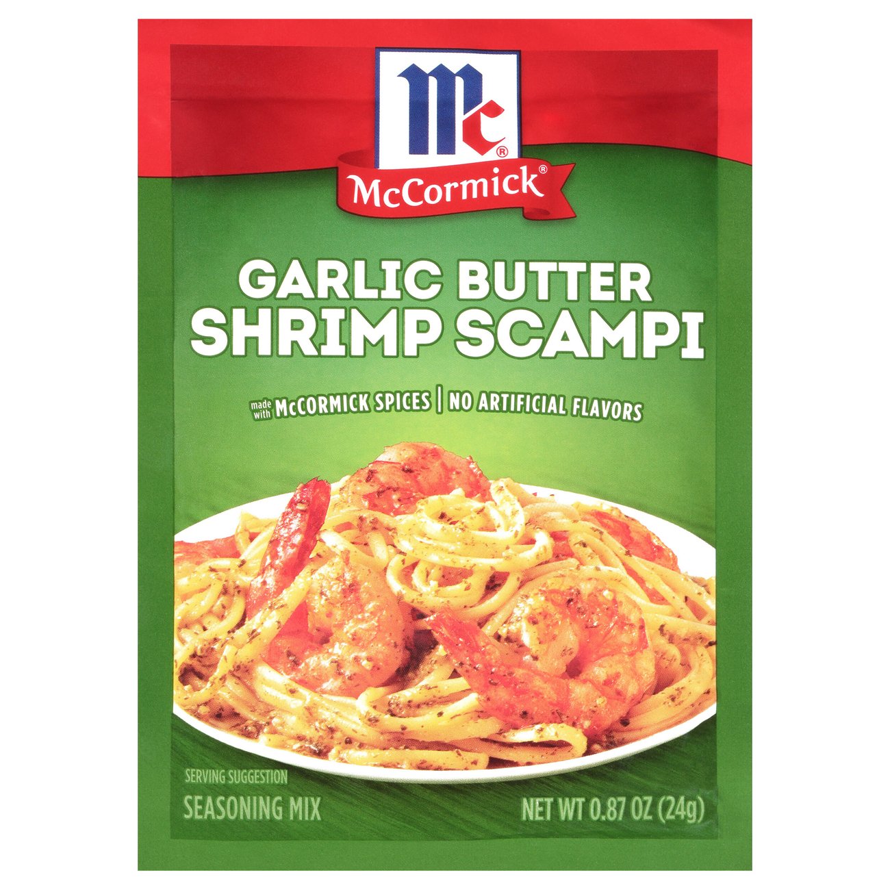 McCormick Garlic Butter Shrimp Scampi Seasoning Mix - Shop Spice Mixes ...