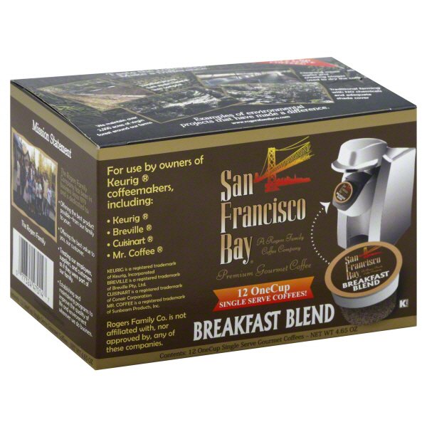 San Francisco Bay Premium Gourmet Breakfast Blend Coffee Shop Coffee   001562361 1