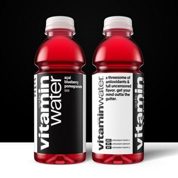 Glaceau Vitaminwater XXX Acai Blueberry Pomegranate Nutrient Enhanced Water Beverage 6 pk Bottles