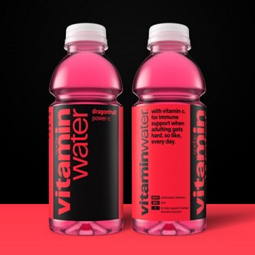 Glaceau Vitaminwater Power-C Dragonfruit Nutrient Enhanced Water Beverage 6 pk Bottles