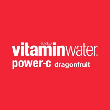Glaceau Vitaminwater Power-C Dragonfruit Nutrient Enhanced Water Beverage 6 pk Bottles