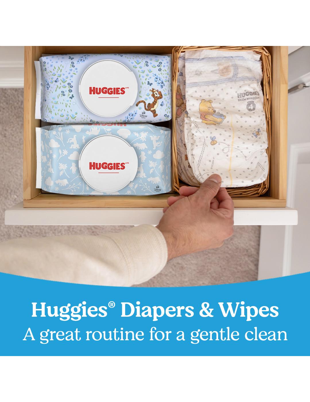 Huggies Baby Wipes - Cucumber, Aloe and Vitamin E Scented, 3 pk; image 5 of 7