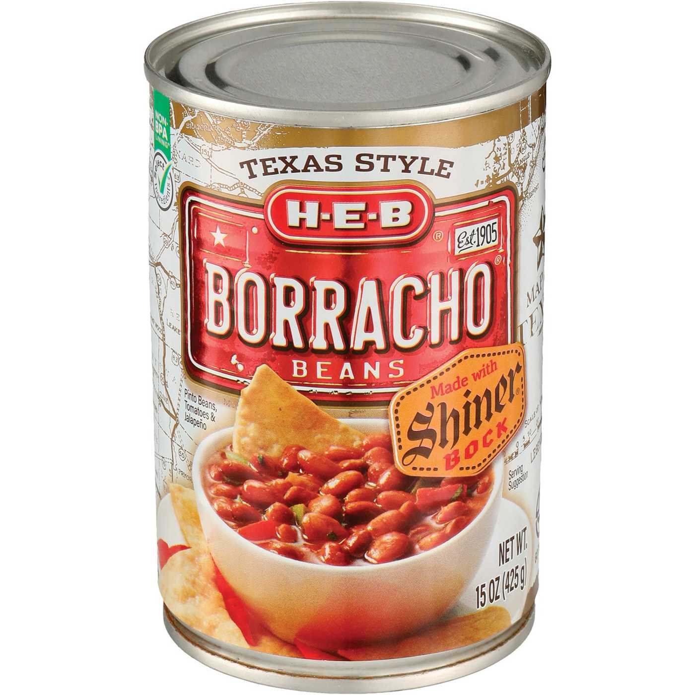 H-E-B Borracho Beans with Shiner Bock; image 1 of 2