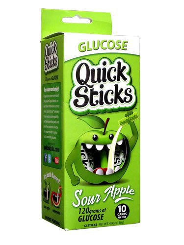 Quick Sticks Sour Apple Glucose Sticks Shop Home Health Care at HEB