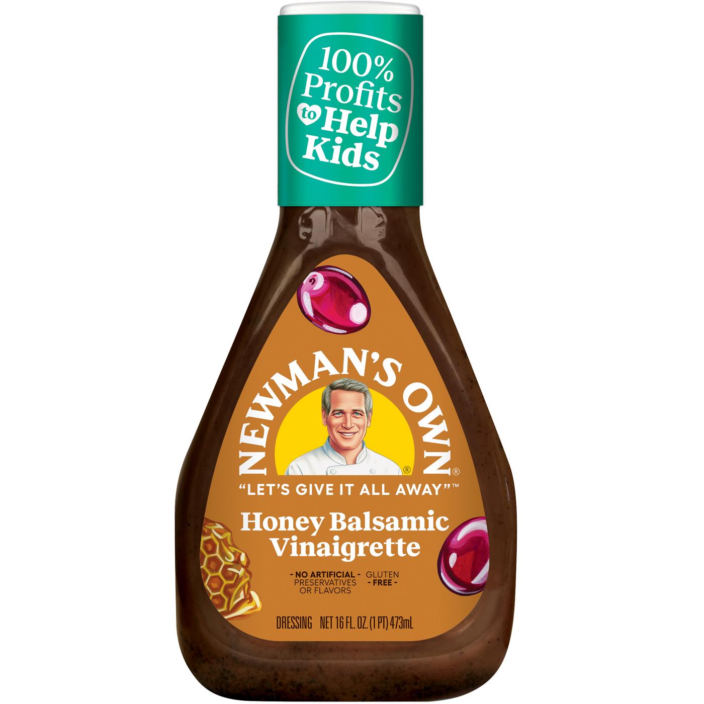 Newman's Own Honey Balsamic Vinaigrette; image 1 of 2