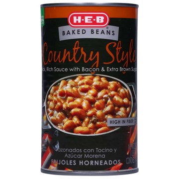 H-E-B Country Style Baked Beans, 28 oz