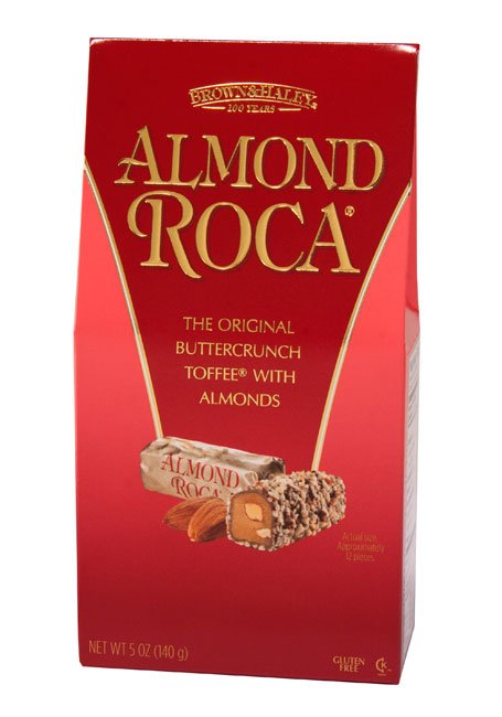 Brown & Haley Almond Roca Original Buttercrunch Toffee Stand Up Box ...