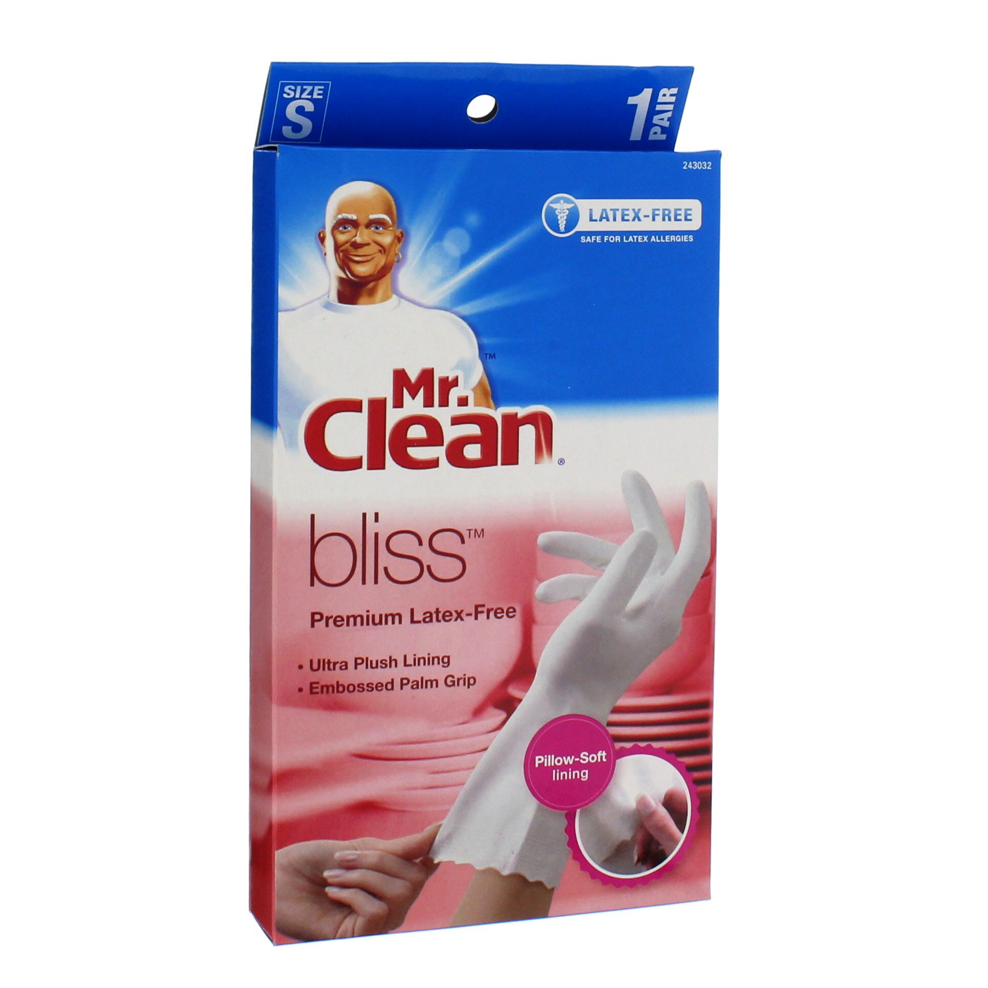 mr clean white rubber gloves
