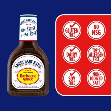 Sweet Baby Ray's Original Barbecue Sauce, 18 oz