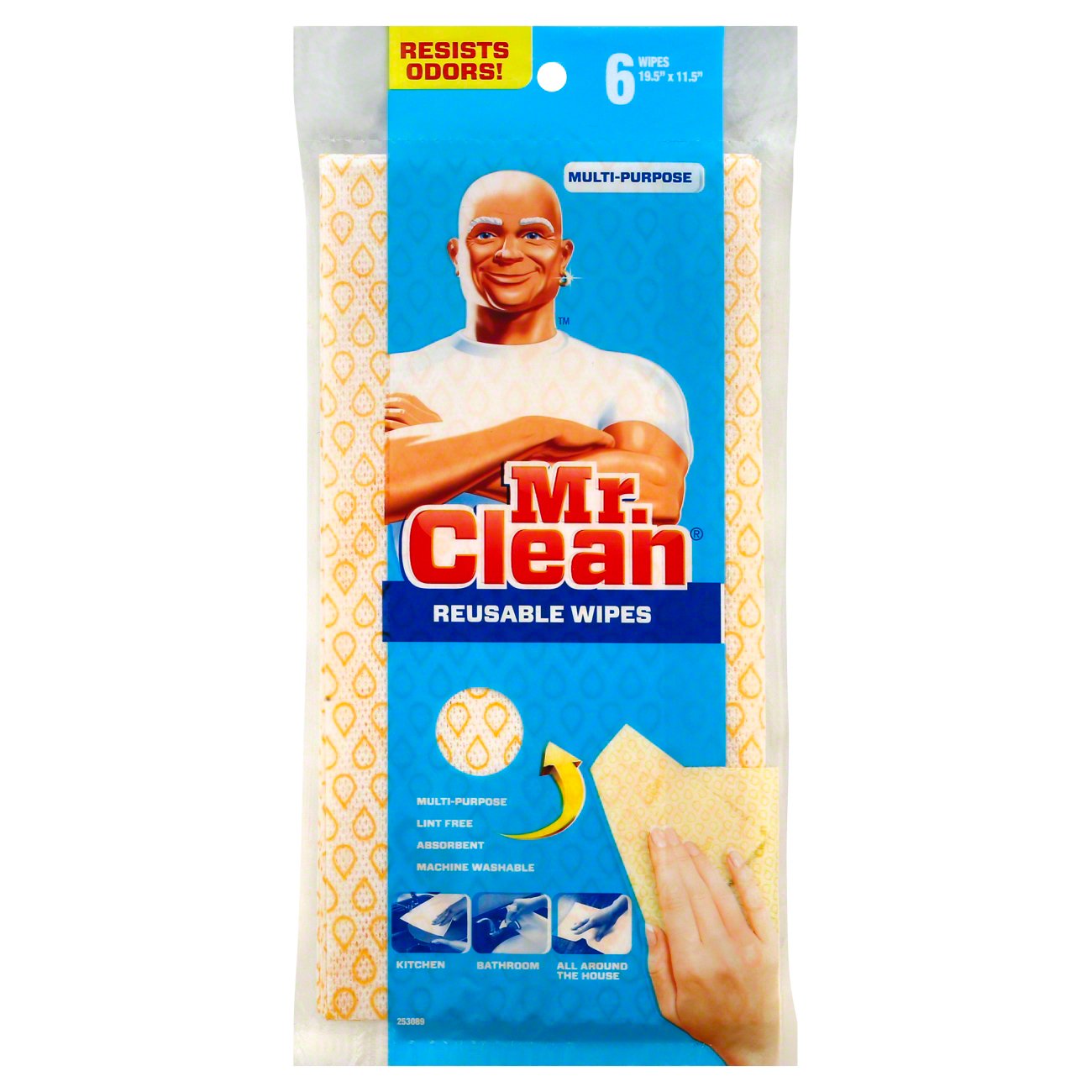 Mr. Clean Reusable Wipes Shop Cleaning Cloths & Dusters at HEB
