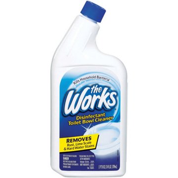 The Works Disinfectant Toilet Bowl Cleaner, 24 oz