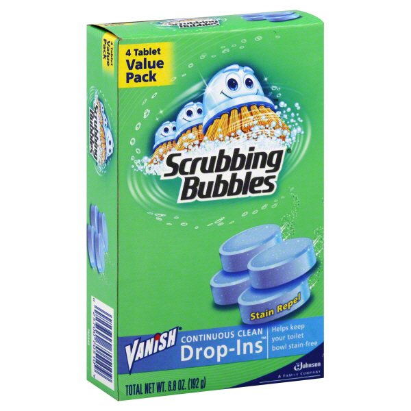 Scrubbing Bubbles Vanish Continuous Clean DropIns Toilet Cleaning