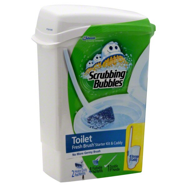 Scrubbing Bubbles Fresh Brush Toilet Cleaning System Starter Kit, 1 ct -  Kroger