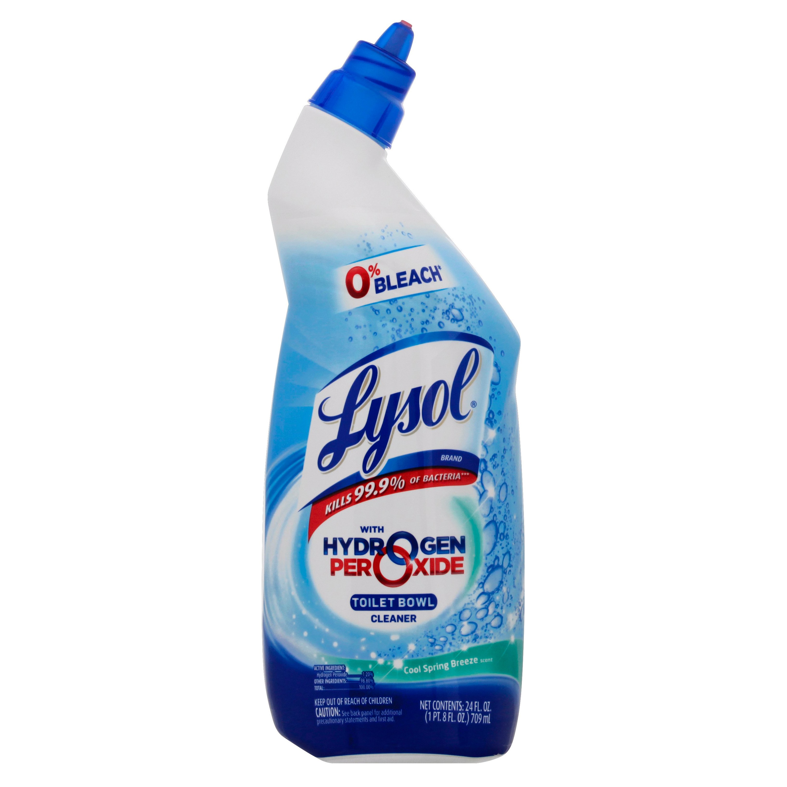 Lysol Power & Free Toilet Bowl Cleaner with Hydrogen Peroxide Cool