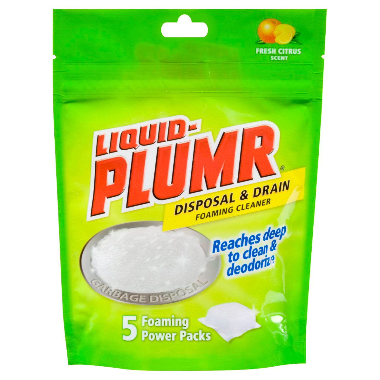 LiquidPlumr Disposal & Drain Foaming Cleaner Shop Cleaners at HEB