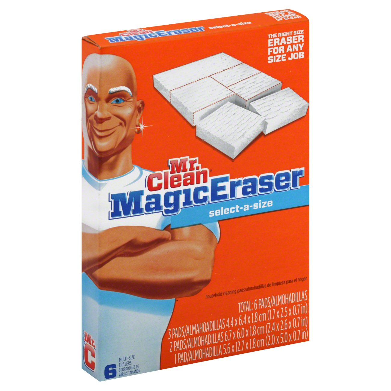 Mr. Clean Magic Eraser luôn là lựa chọn số một cho việc làm sạch trong nhà. An toàn, dễ sử dụng và hết sức hiệu quả, sản phẩm này sẽ giúp bạn dễ dàng vệ sinh mọi vết bẩn và khuẩn trên bề mặt. Nhấn vào hình ảnh liên quan để biết thêm chi tiết!