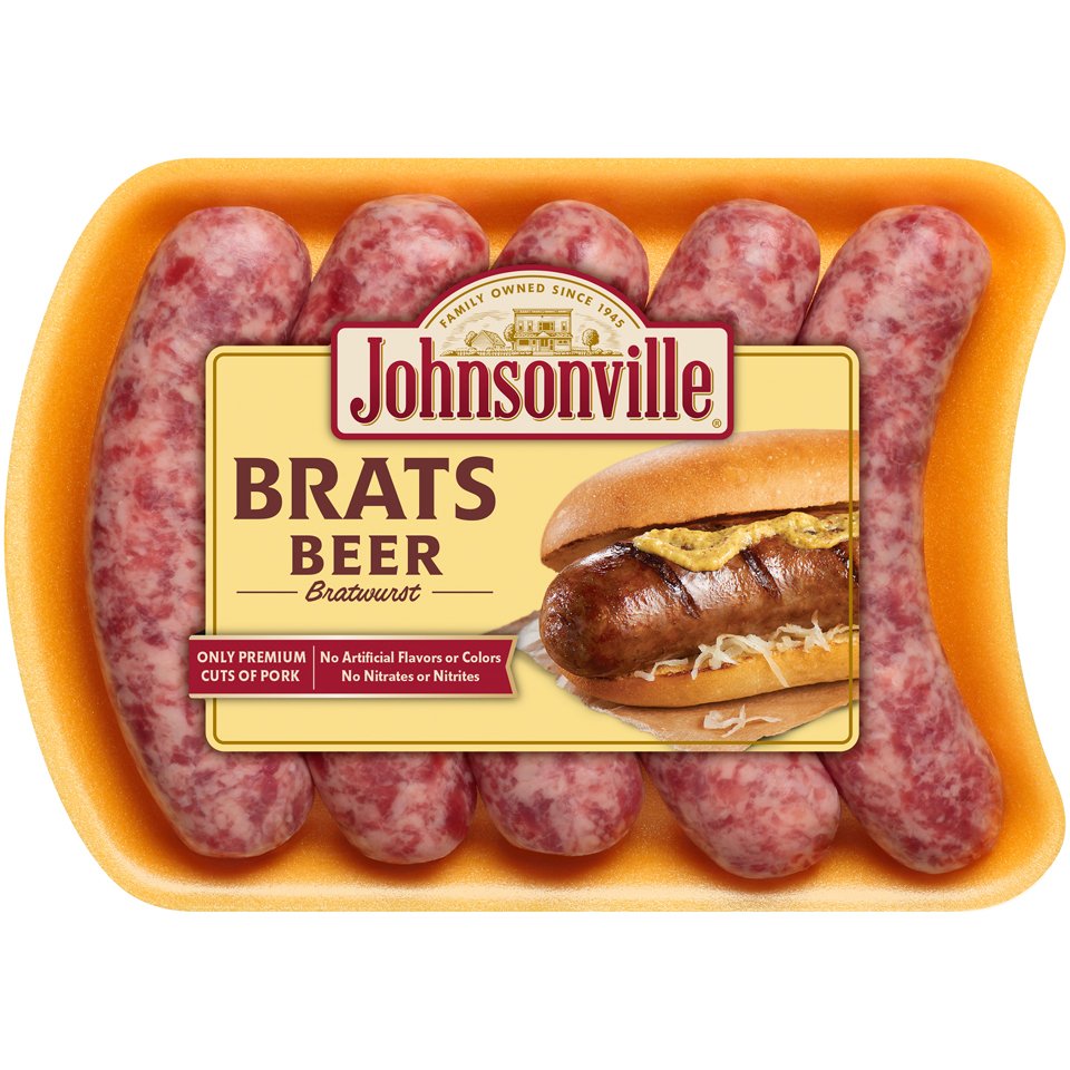 Johnsonville Brats Beer 'n Bratwurst - Shop Meat at H-E-B