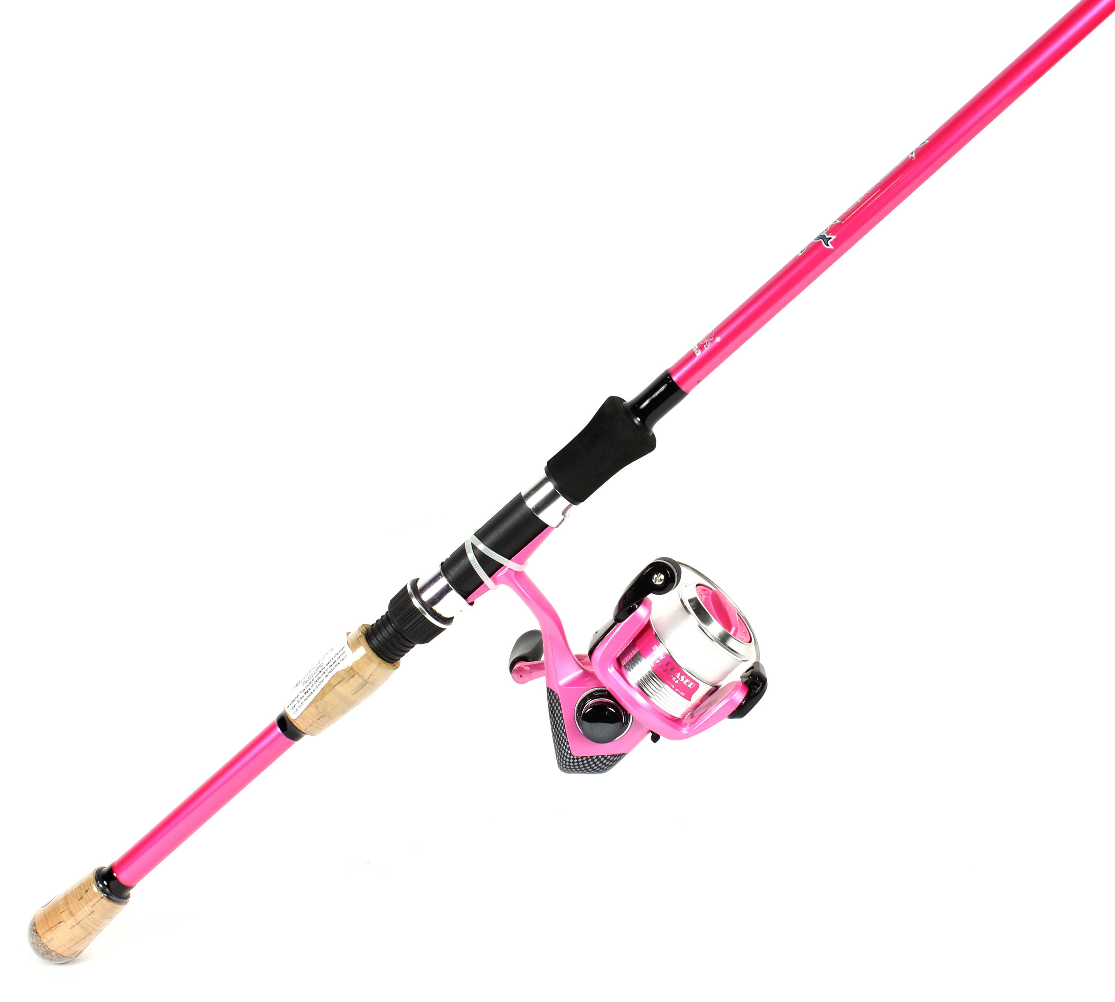 Okuma Pink 6' 6'' Fin Chaser Spinning Combo - Shop Fishing at H-E-B