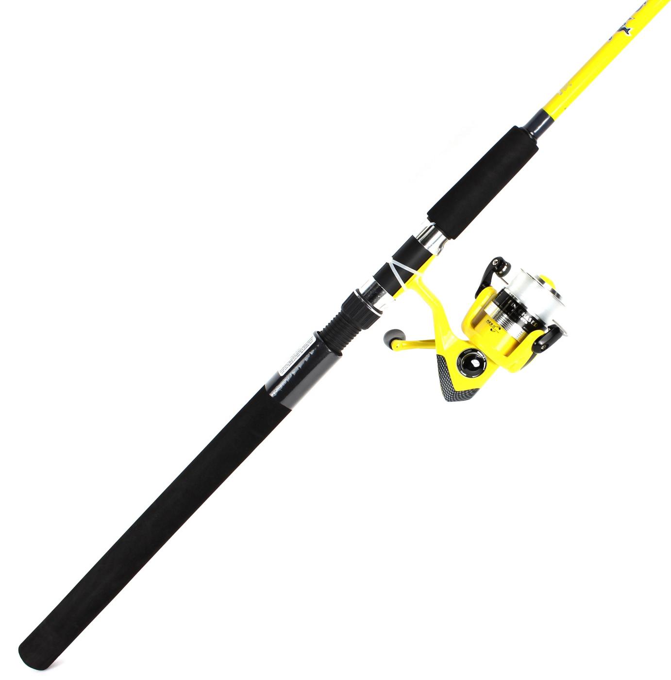 Okuma 8' Fin Chaser Medium Spinning Rod Combo; image 1 of 3