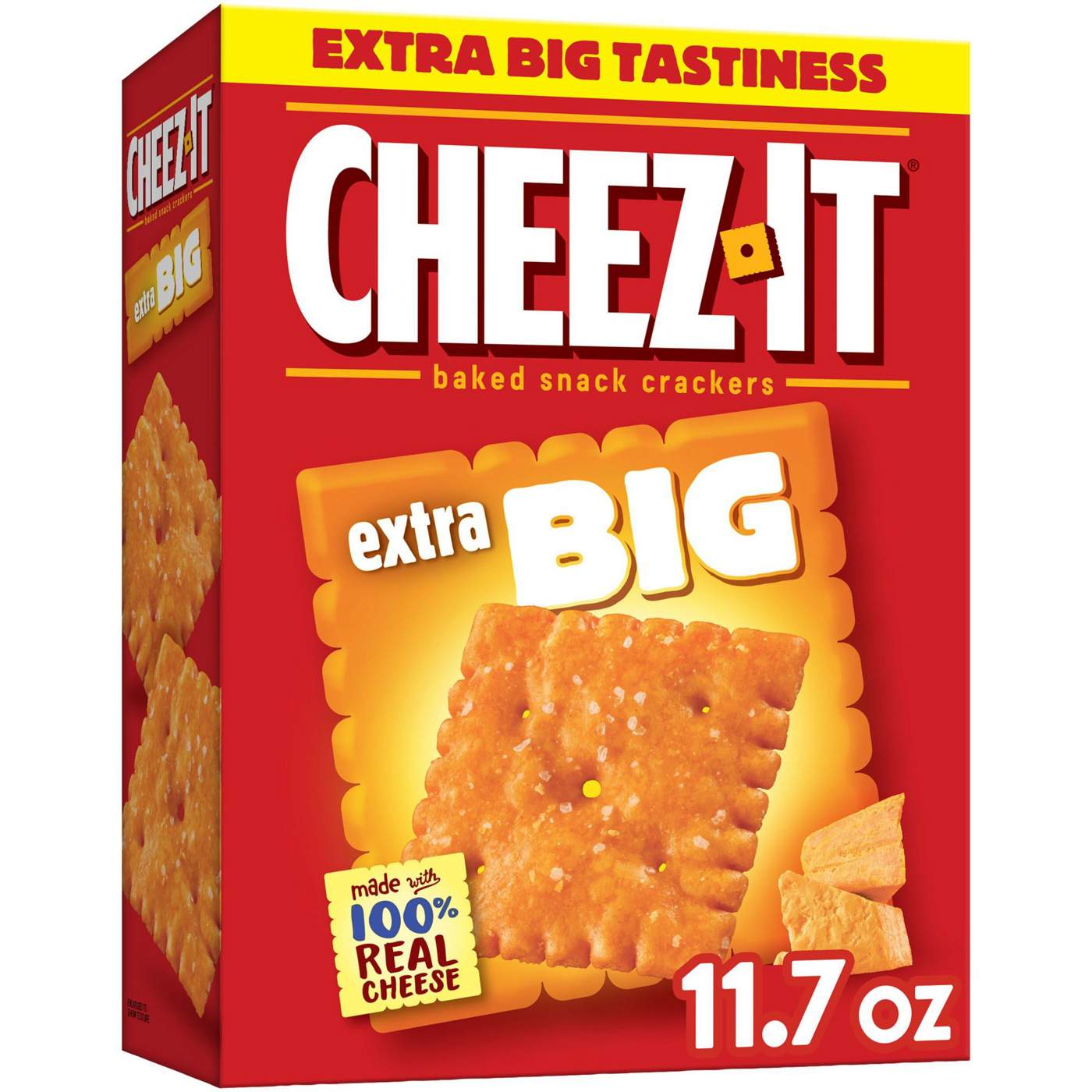 Cheez-It Extra Big Cheese Crackers; image 4 of 5