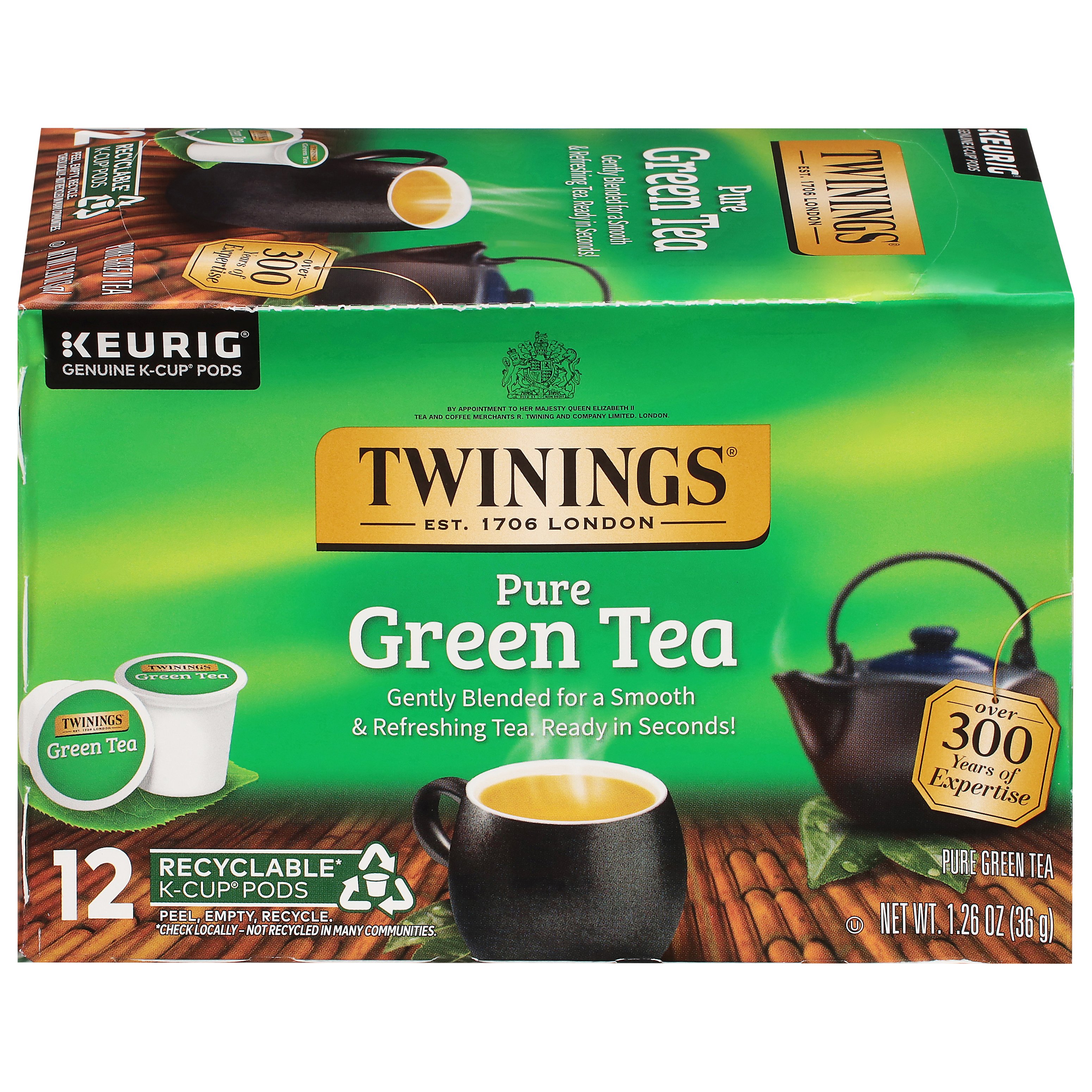 Twinings Green Tea Single Serve K Cups - Shop Tea at H-E-B