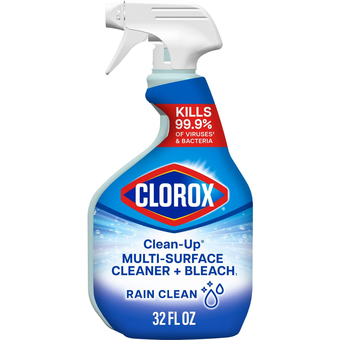 Clorox Clean-Up Multi-Surface Cleaner with Bleach Spray Bottle - Rain Clean; image 1 of 11